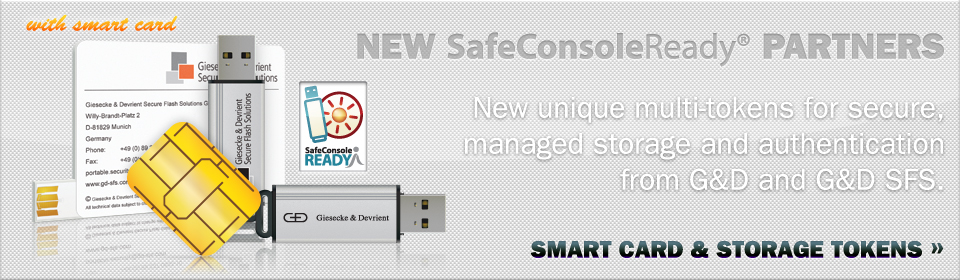 BlockMaster NEWS - SafeConsole manages smart card token with secure storage from Giesicke & Devirent